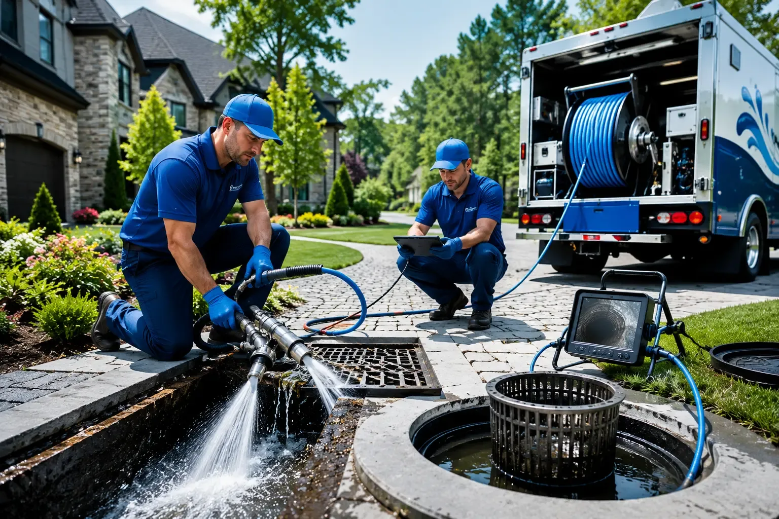 Local outdoor drain cleaning professionals in Horton, KS